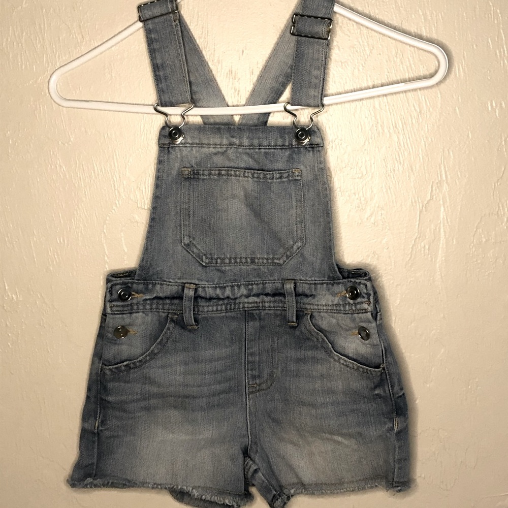 Girls Jean Overall shorts